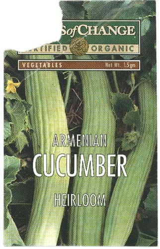 cucumber seed packet
