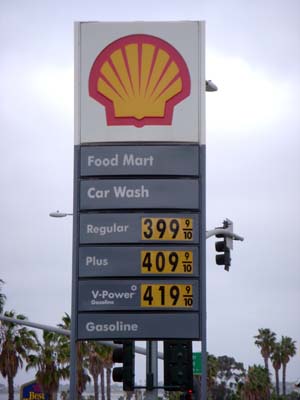 gas prices on April 30